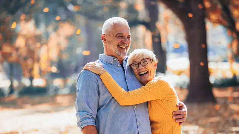 Couple after HGH therapy